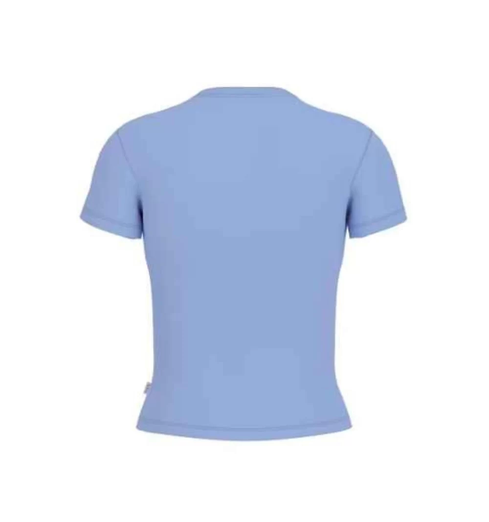 Guess jeans Gj Ss Cn Slım Iconıc Tee Kadın Mavi T-Shirt W4YI04J1314-G7CP