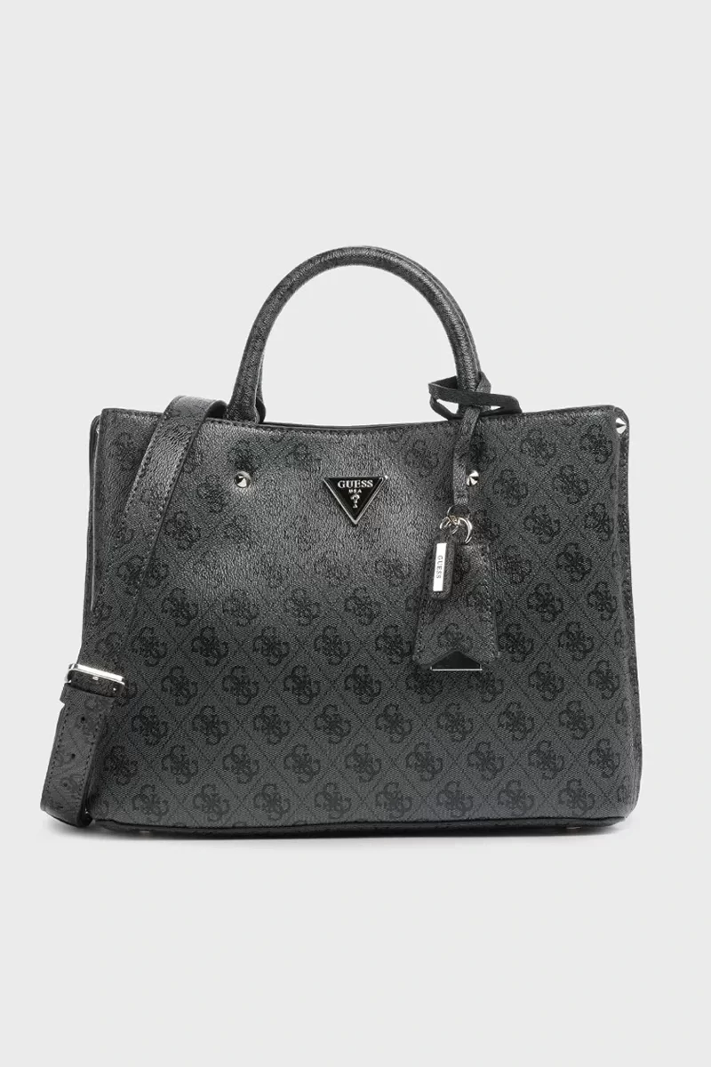 Guess Merıdıan Gırlfrıend Satchel Kadın Antrasit El Çantası HWSG8778060-CLO