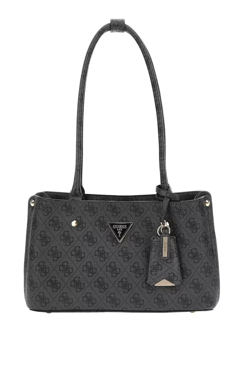 Guess Merıdıan Shoulder Satchel Kadın Antrasit Omuz Çantası HWSG8778090-CLO