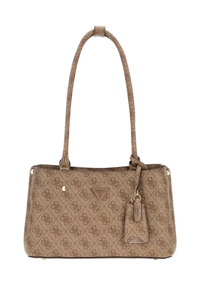 Guess Merıdıan Shoulder Satchel Kadın Kahverengi Omuz Çantası HWSG8778090-LTL