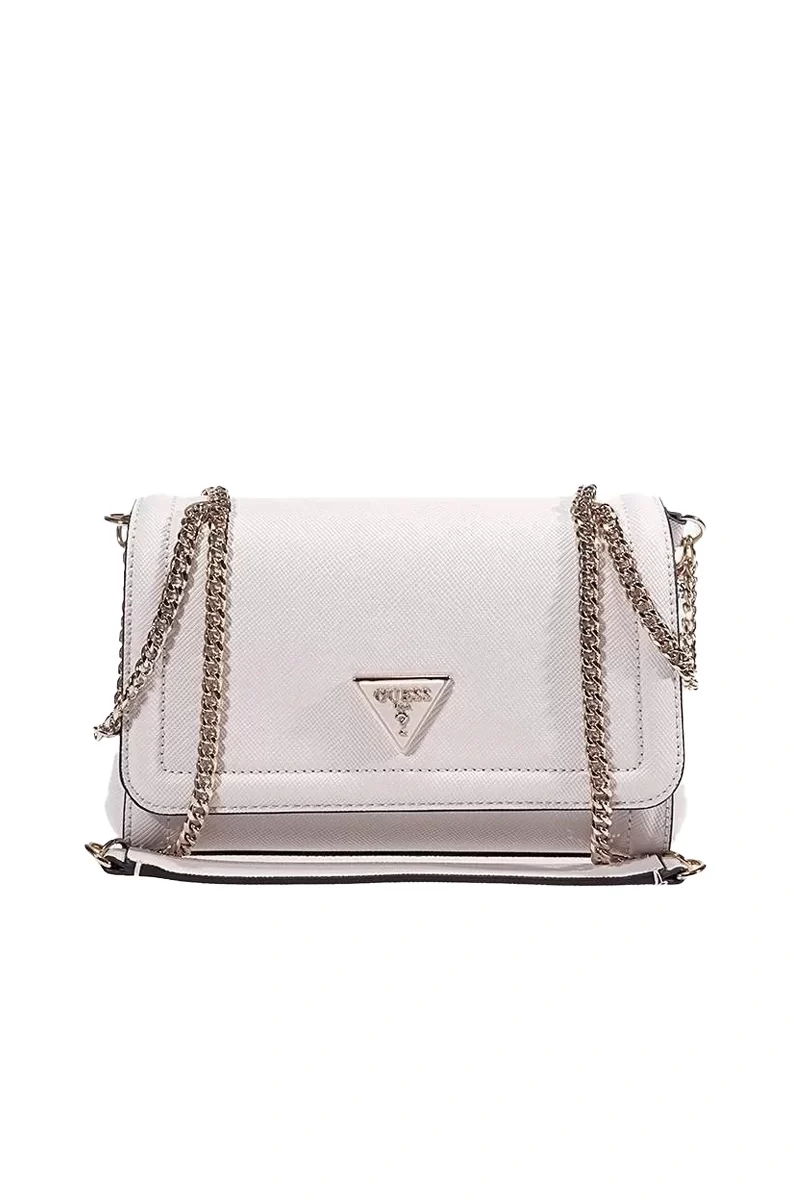 Guess Noelle Convertıble Xbody Flap Kadın Ekru Çapraz Çanta HWZG7879210-BON