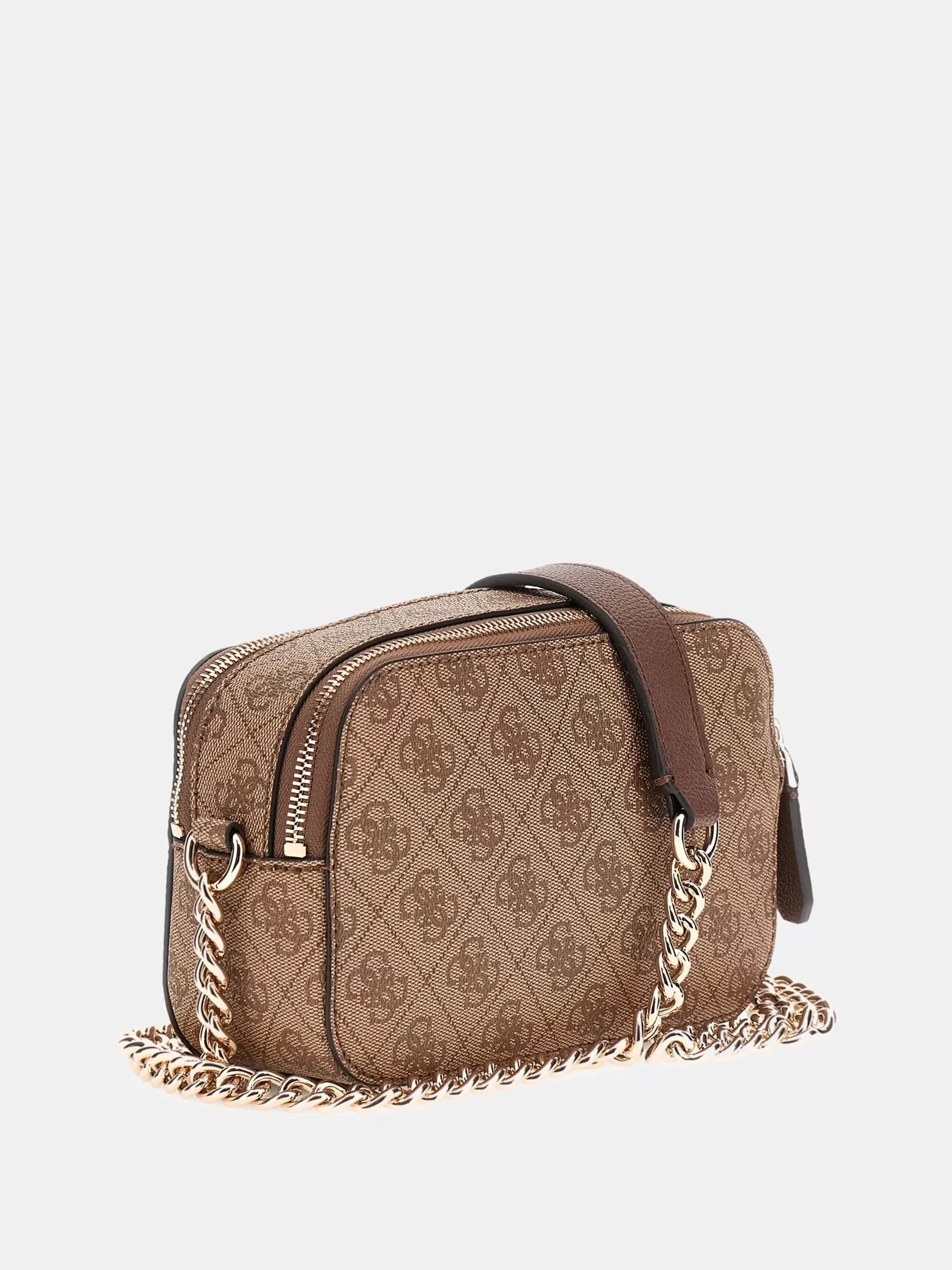 Guess Noelle Crossbody Camera Kadın Kahverengi Çapraz Çanta HWBG7879140-LGW