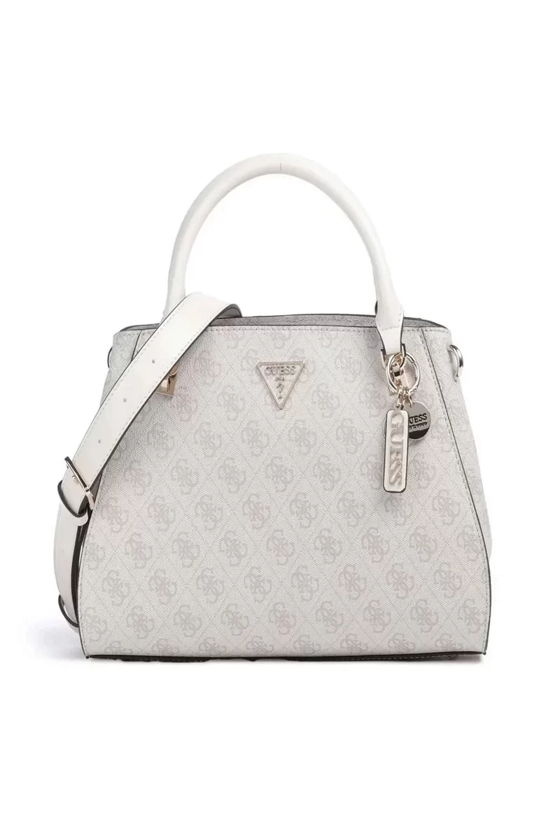 Guess Noelle Luxury Satchel Kadın Fildişi El Çantası HWBD7879070-DVL