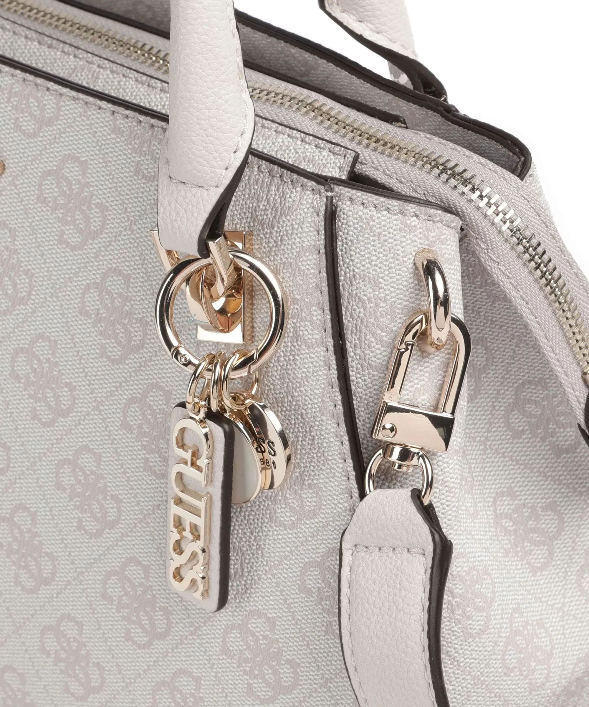 Guess Noelle Luxury Satchel Kadın Ekru El Çantası HWBG7879070-BNN