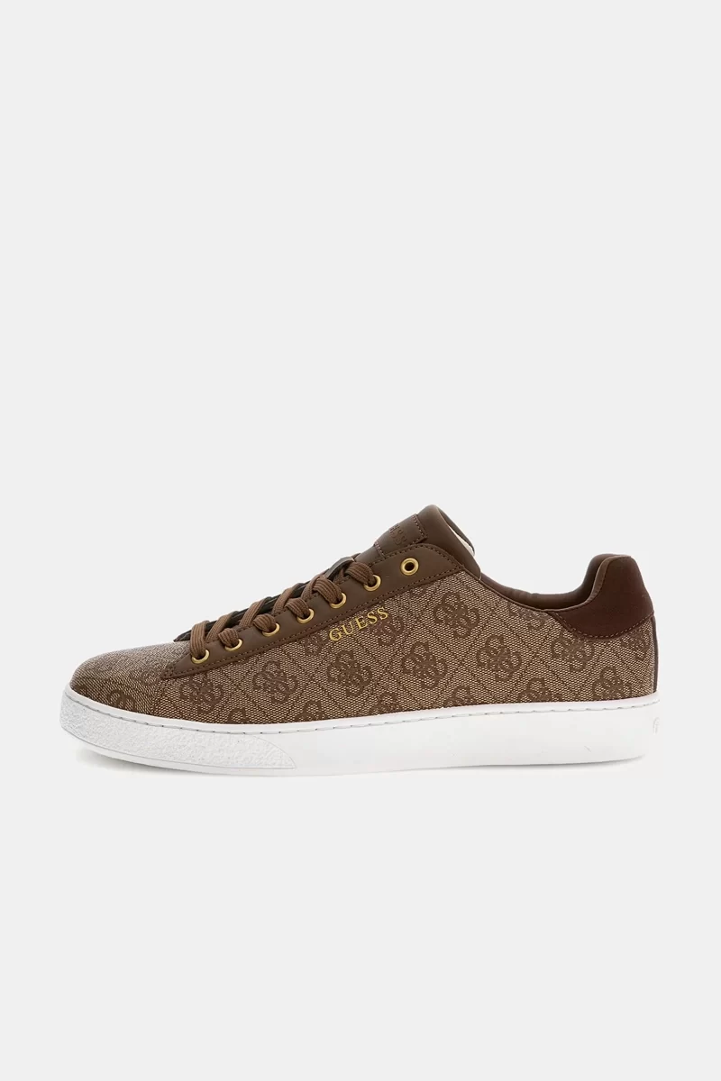 Guess Nola Erkek Bej/Kahverengi Sneaker FMPNOGFAL12-BEIBR