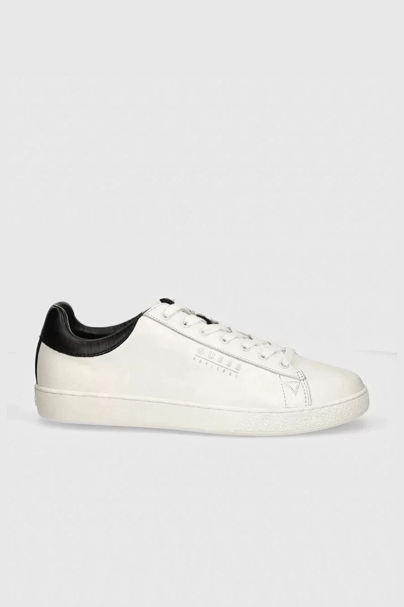 Guess Nola Erkek Siyah/Beyaz Sneaker FMTNOLFAB12-OFBLA
