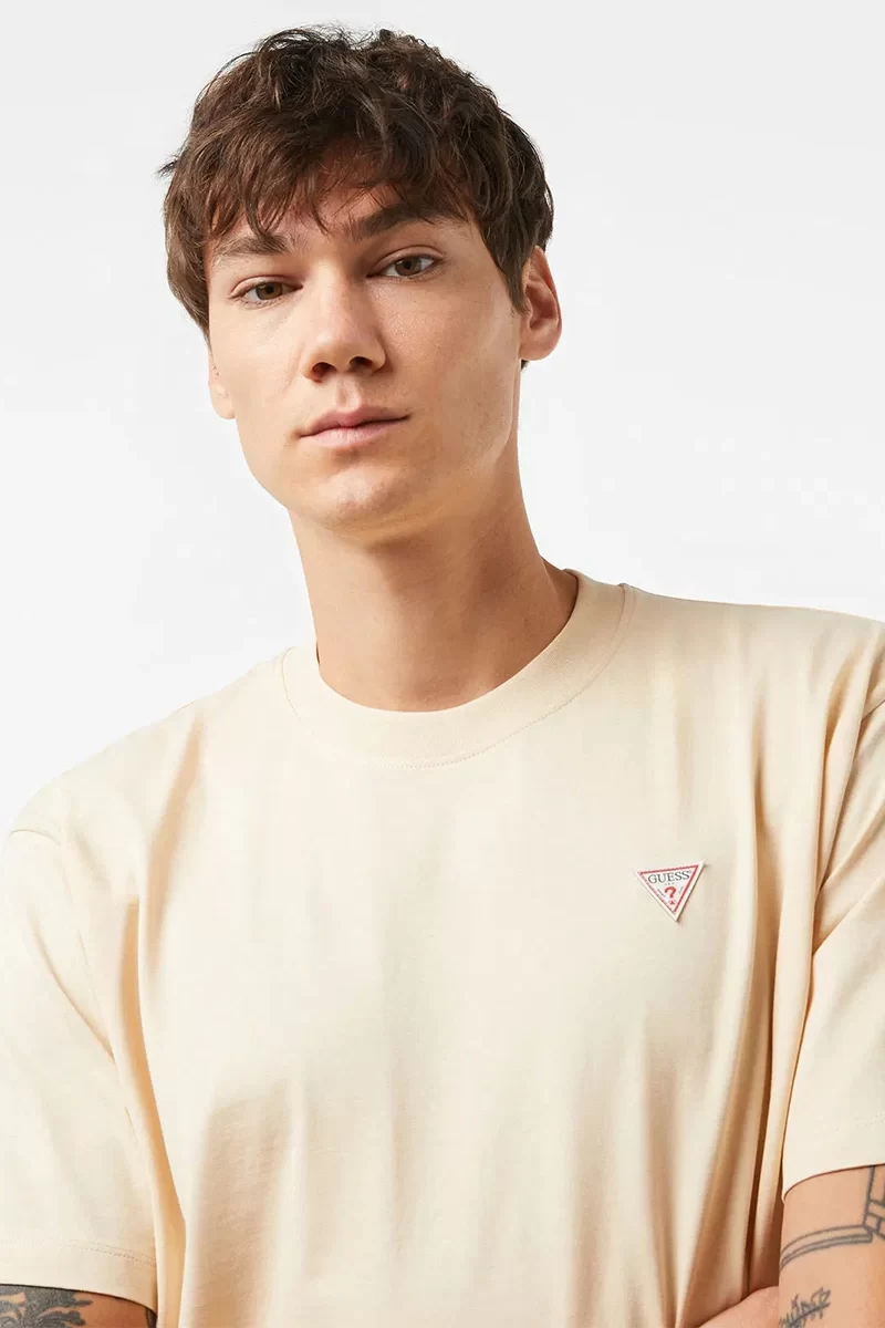 Guess jeans Gj Ss Cn Os Mını Trıangle Tee Erkek Lacivert T-Shirt M4YI46K8FQ4-A117
