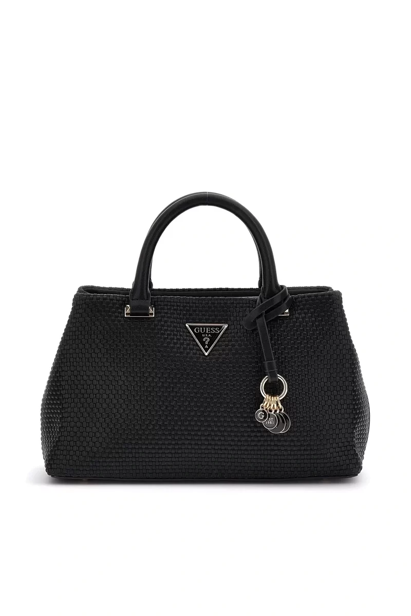 Guess Phaedra Small Satchel Kadın Siyah Çapraz Çanta HWWG9638050-BLA