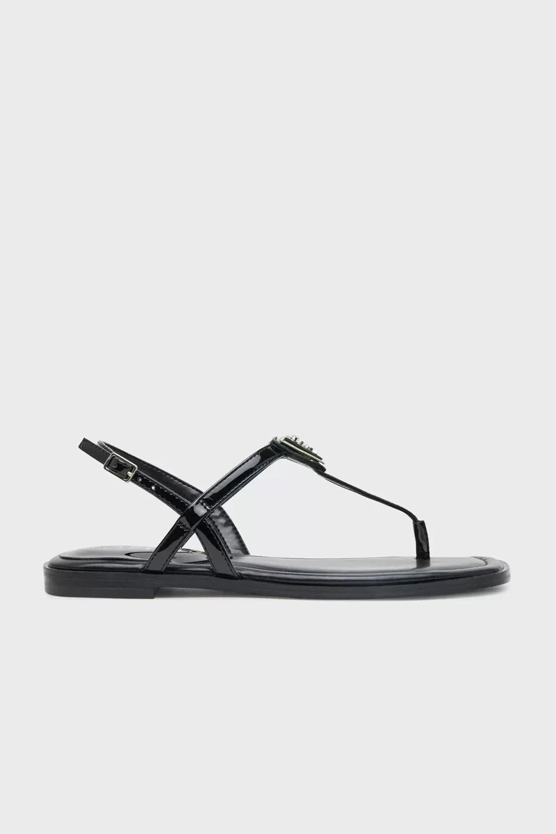 Guess Raıney4 Kadın Siyah Sandalet FLJRA4PAF21-BLACK