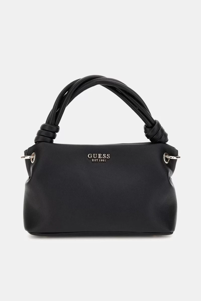 Guess Sansa Top Handle Crossbody Kadın Siyah El Çantası HWNG8476110-BLA
