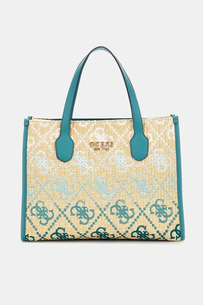 Guess Sılvana 2 Comp Tote Kadın Çok Renkli El Çantası HWSW8665220-TLG