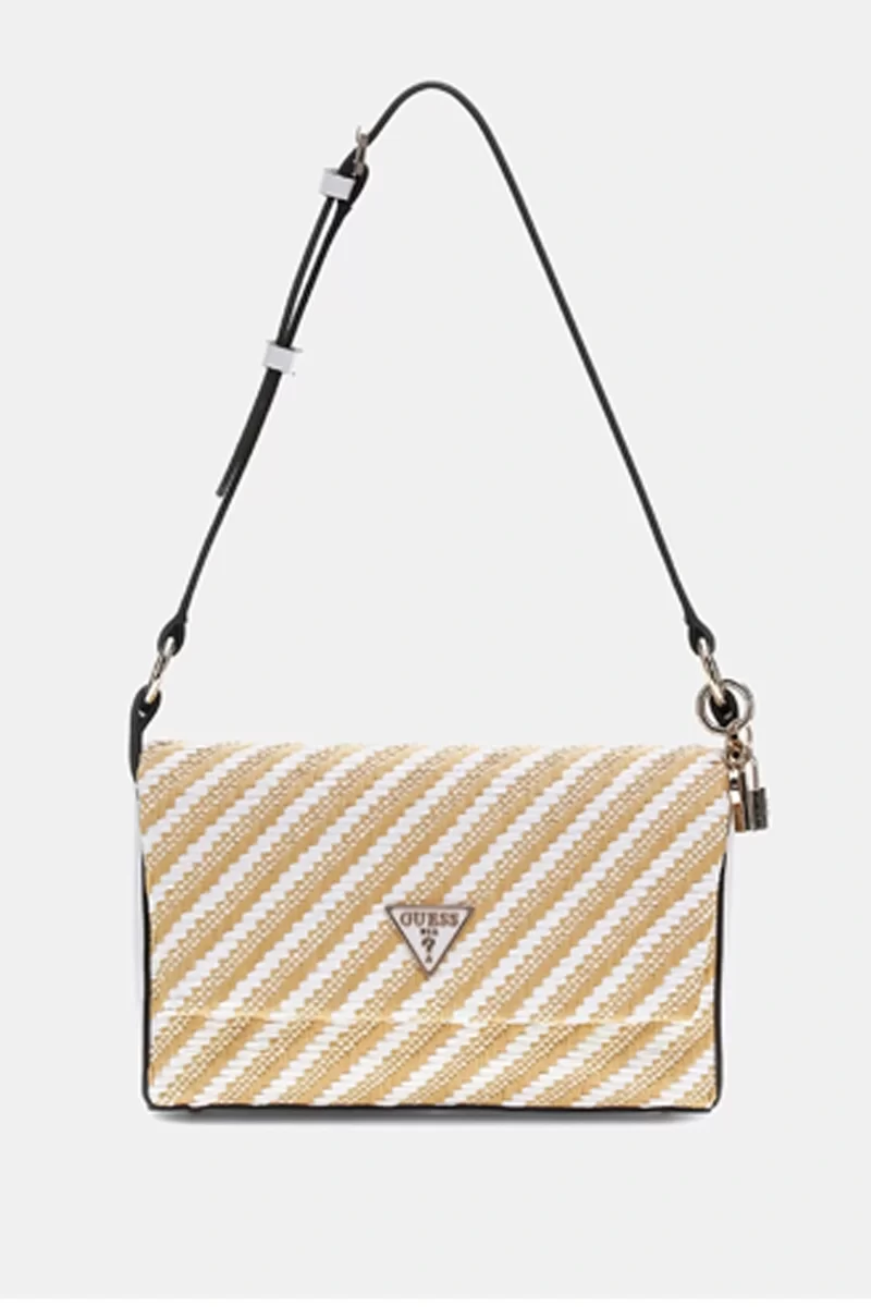 Guess Sımona Flap Shoulder Bag Kadın Çok Renkli Omuz Çantası HWWG9210190-NTW