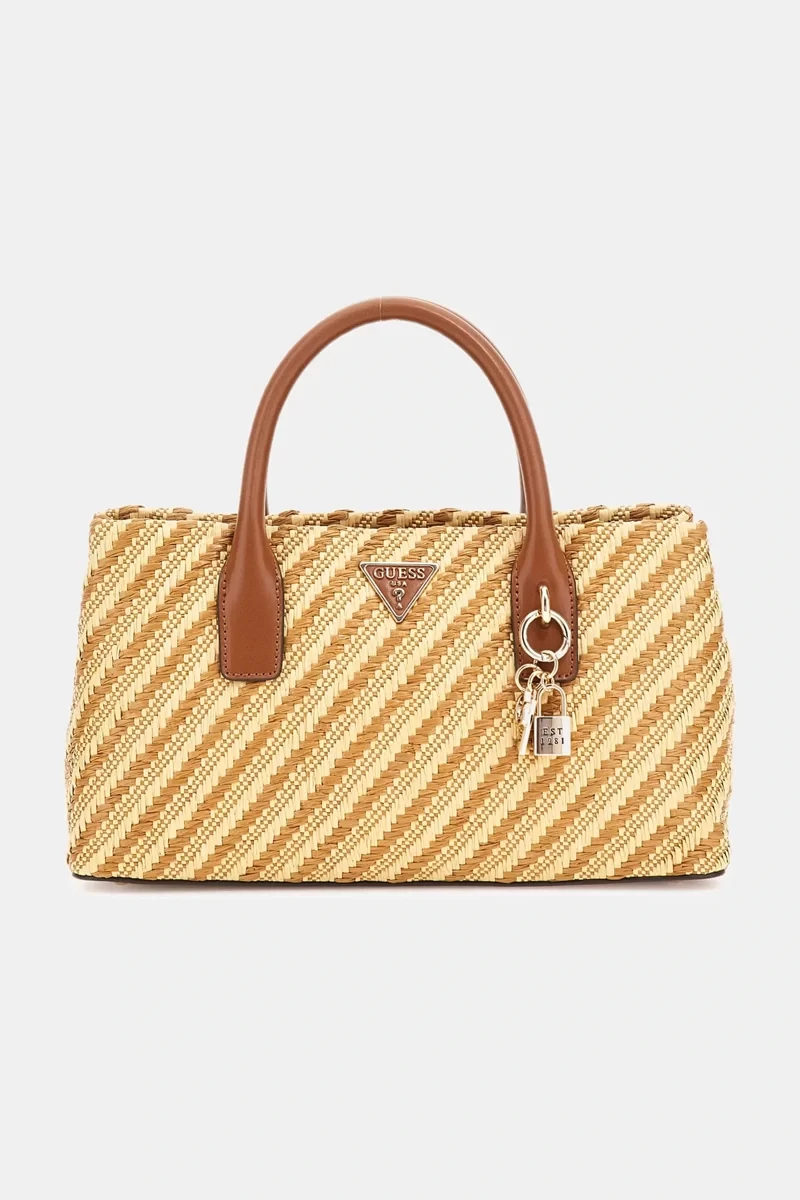 Guess Sımona Small Satchel Kadın Çok Renkli El Çantası HWWG9210050-NTC