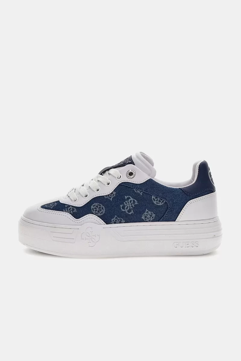 Guess Swole2 Kadın Mavi Sneaker FLPSW2DEN12-BLUE