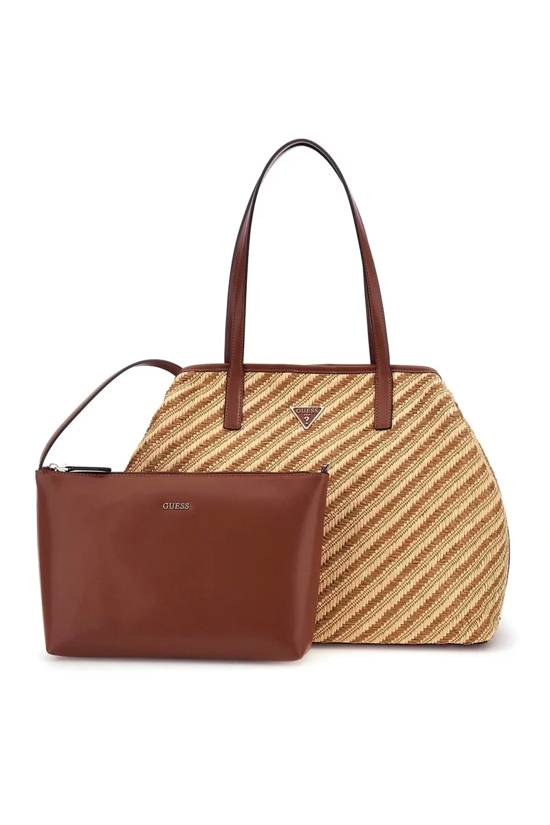 Guess Vıkky Iı Large 2 In 1 Tote Kadın Multicolor Omuz Çantası HWWS9318290-NTC
