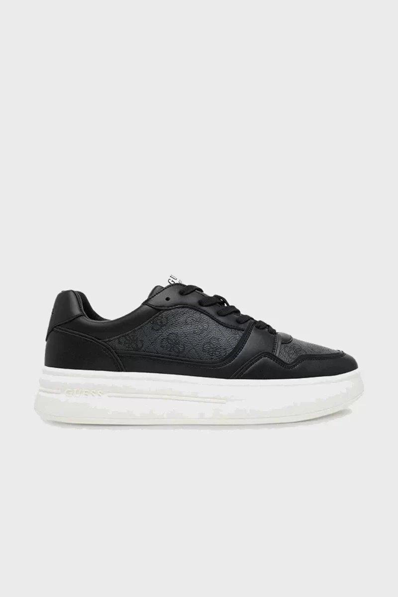 Guess Wınno Iı Erkek Siyah Sneaker FMJWIILEA12-BLACK