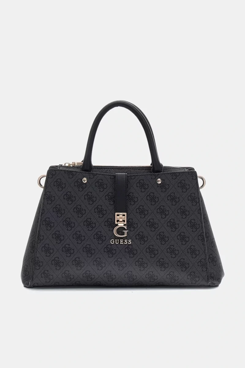 Guess Zamıra Luxury Satchel Kadın Antrasit El Çantası HWSG9629060-CLO