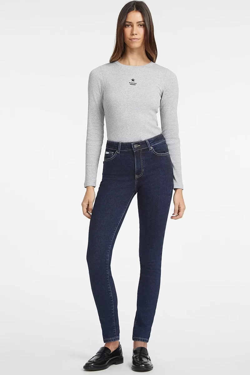 Guess jeans Gj G05 Hıgh Rıse Skınny Kadın Denim Jeans W4YA92D5CB1-D4RW