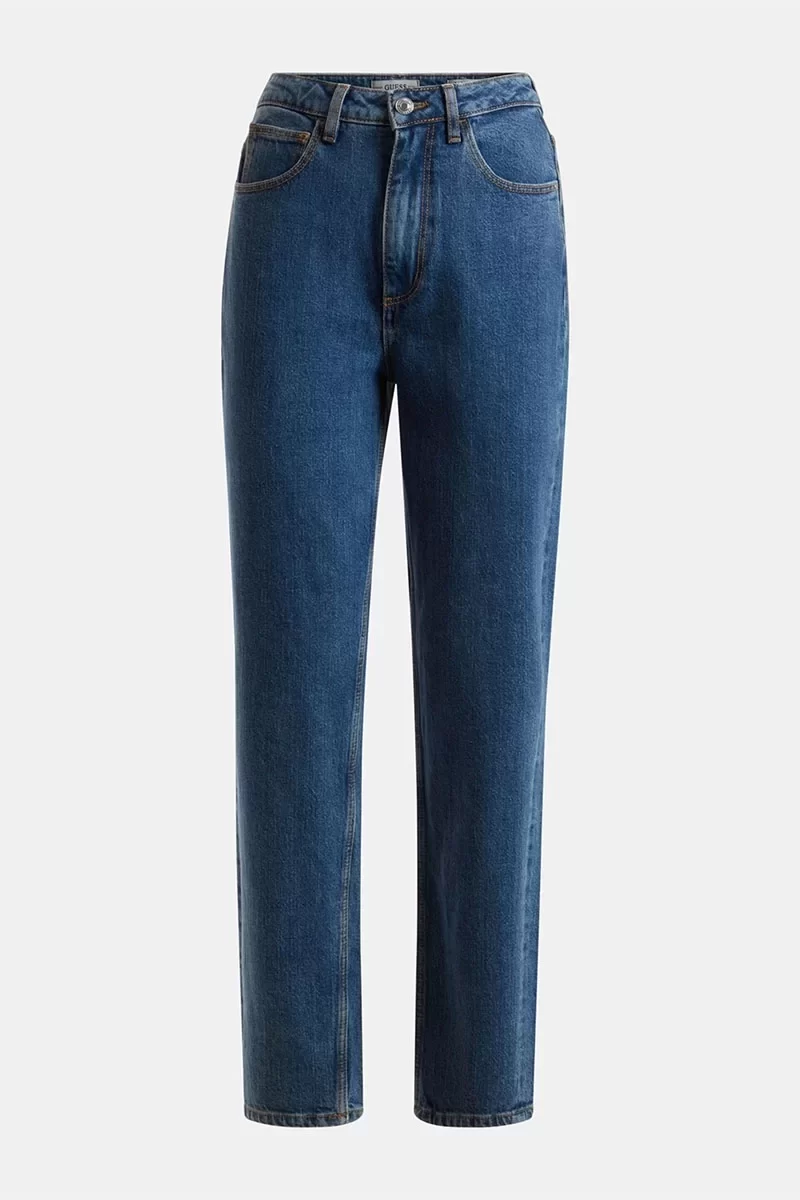 Guess Mom Jean Kadın Mavi Jeans W2YA21D4NH5-AUMD