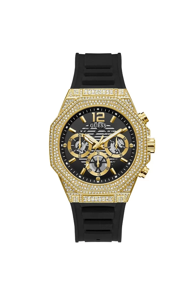 Guess Erkek Siyah Kol Saati GUGW0518G2