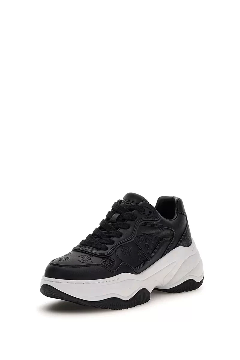Guess Hapyy Kadın Siyah Sneaker FLPHAPFAL12-BLACK