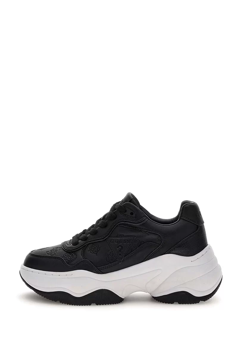 Guess Hapyy Kadın Siyah Sneaker FLPHAPFAL12-BLACK