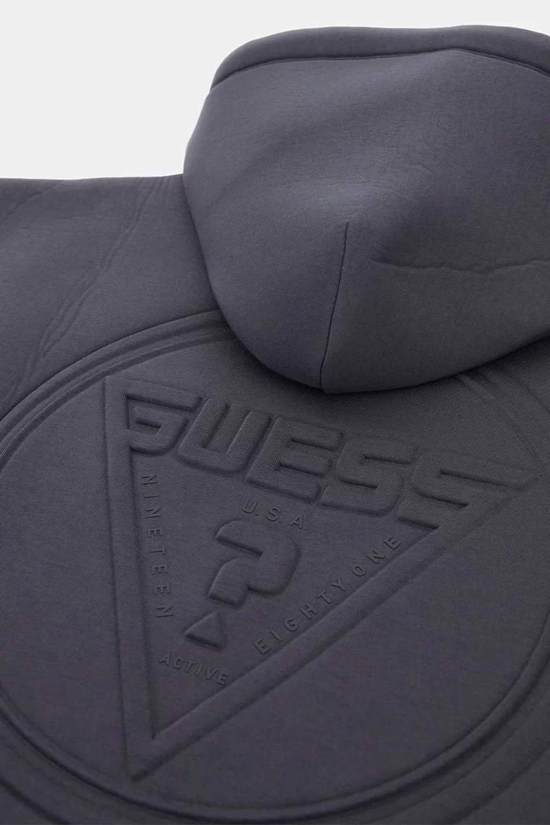 Guess Imaı Hoodıe Zıpped Sweatshırt Erkek Gri Ceket Z4BQ08FL044-G9D2