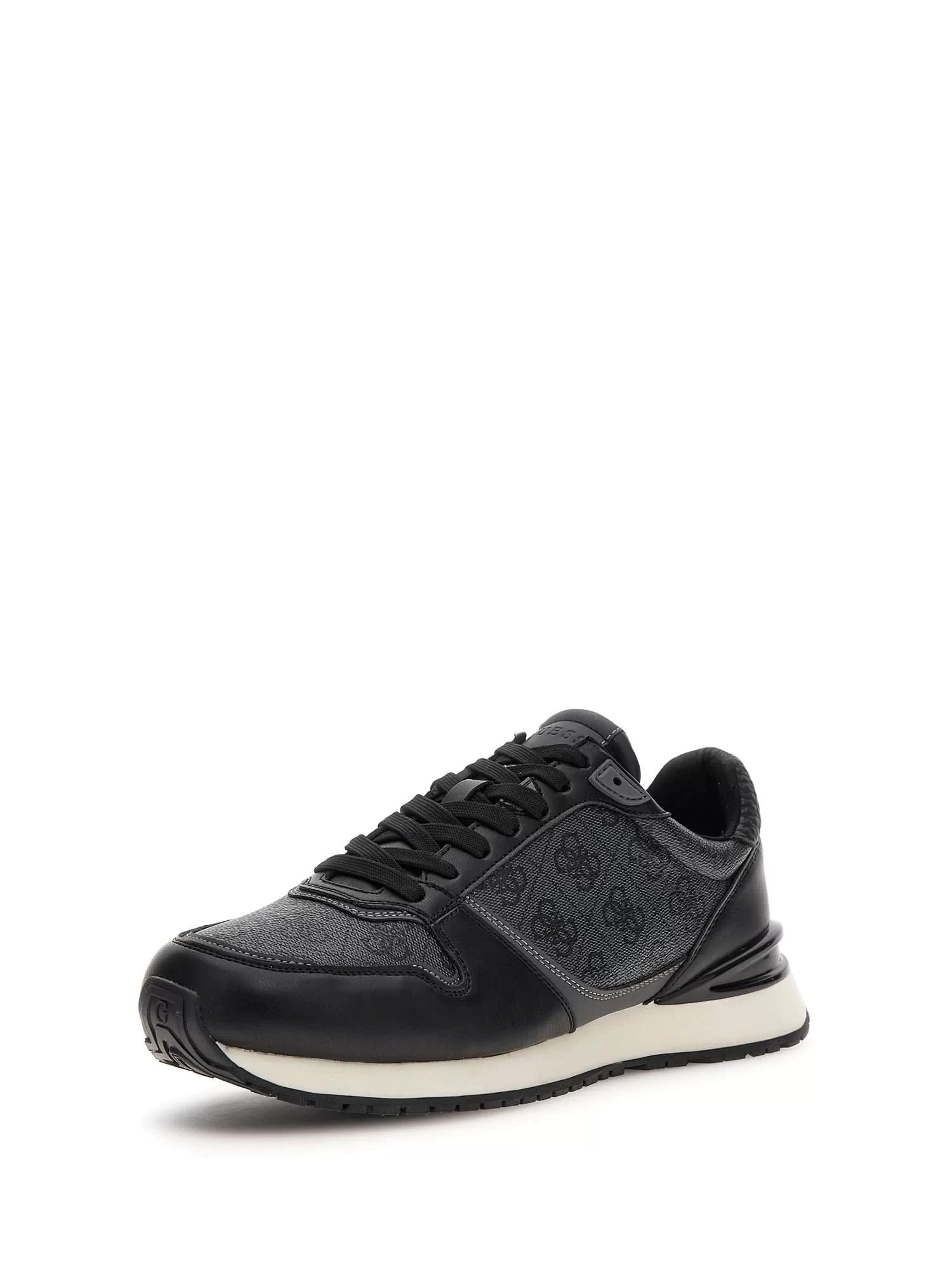 Guess Island Erkek Siyah Sneaker FMJISLELL12-BLACK