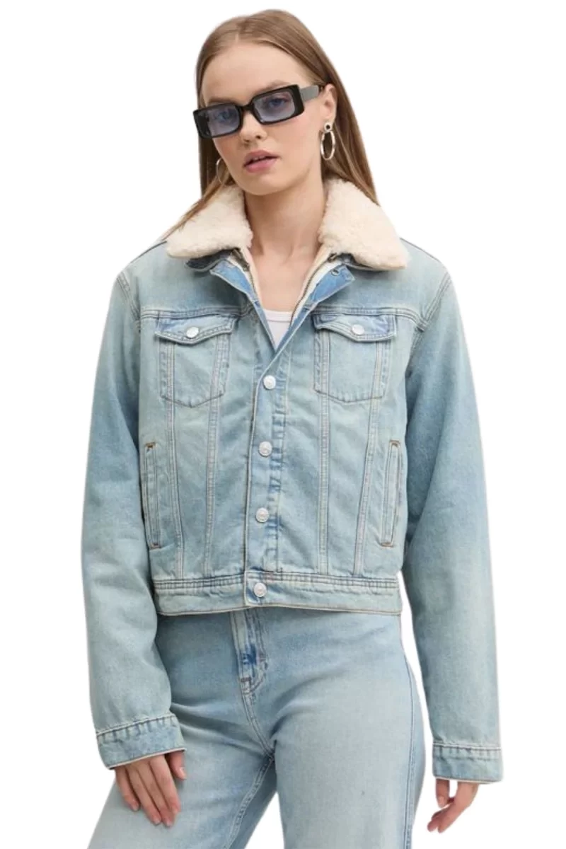 Tommy Jeans Kadın Çift Taraflı Denim Ceket