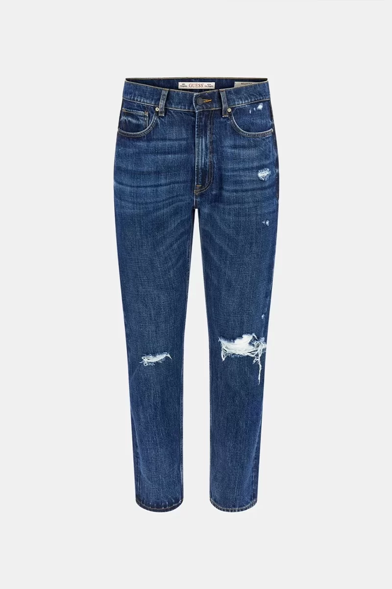 Guess James Erkek Mavi Jeans M4YA14D5DH1-B0L1