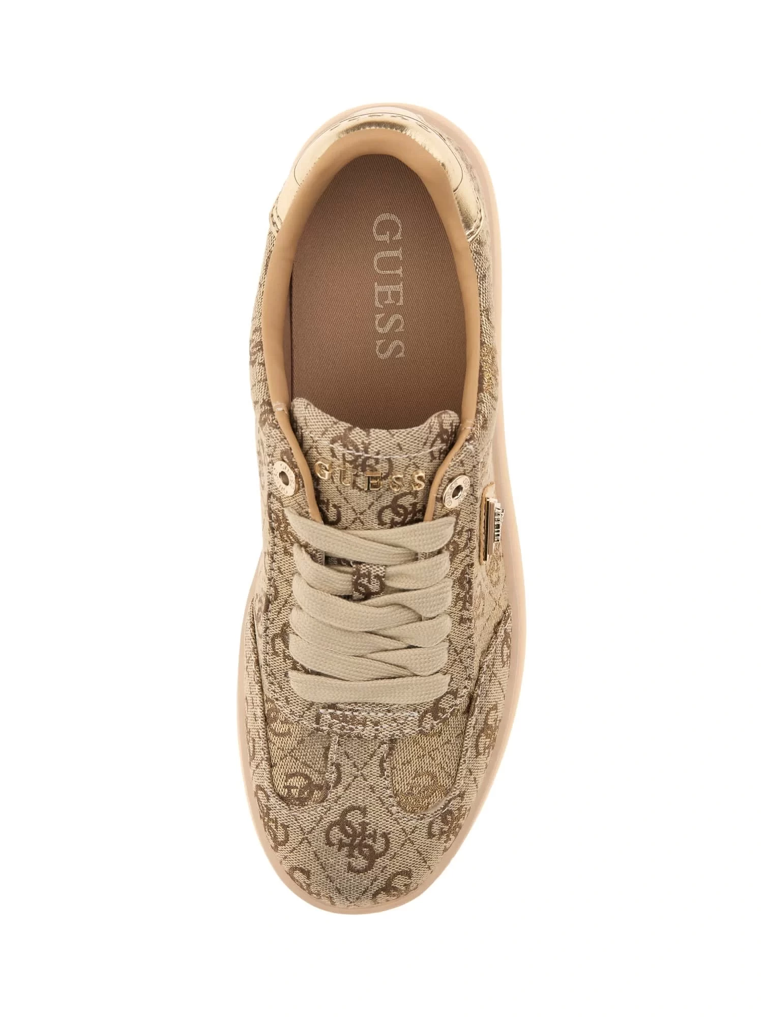 Guess Jazlıe2 Kadın Sarı Sneaker FLJJZ2FAL12-GOLD