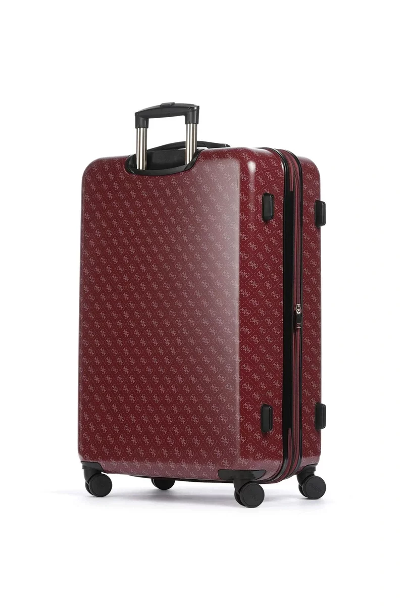 Guess Jesco 28 In 8-Wheeler Kadın Kırmızı Valiz TWE83899880-CLA