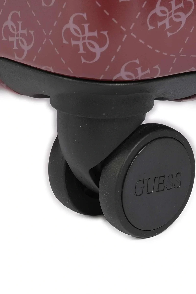 Guess Jesco 28 In 8-Wheeler Kadın Kırmızı Valiz TWE83899880-CLA