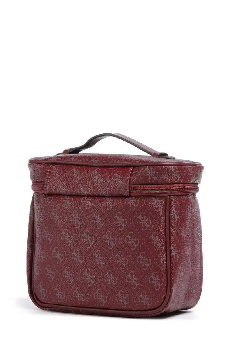 Guess Jesco Toıletry Traın Case Kadın Kahverengi Makyaj Çantası TWQ83890390-CLA