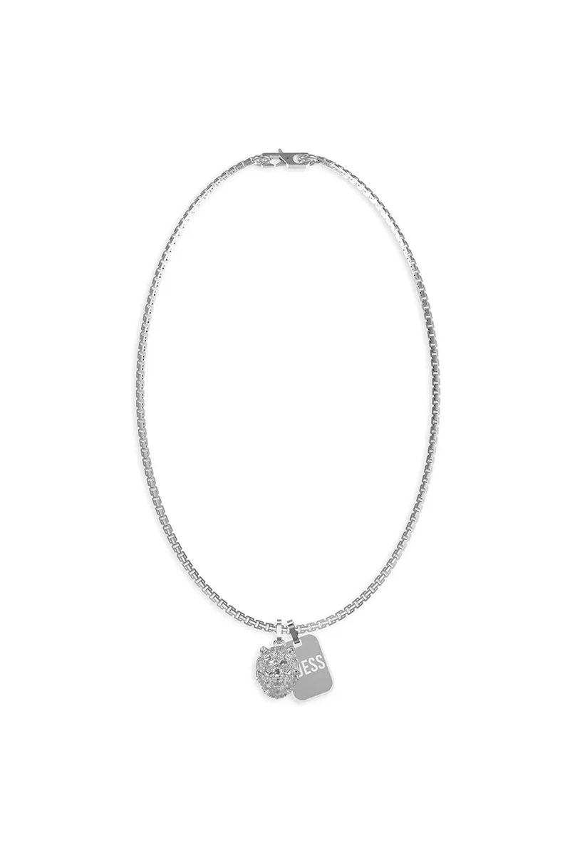 Guess Erkek Metalik Gri Kolye JGUJUMN01300JWSTTU