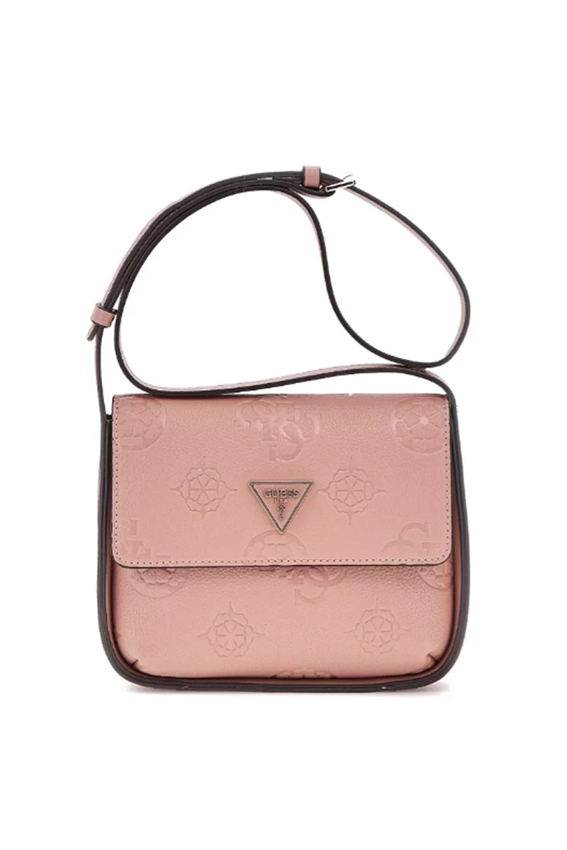 Guess Keandra Crossbody Flap Kadın Pembe Çapraz Çanta HWPL9323200-RWL