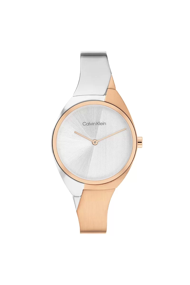 Calvin Klein Saat Kadin Metalik Gri Kol Saati CK25200237