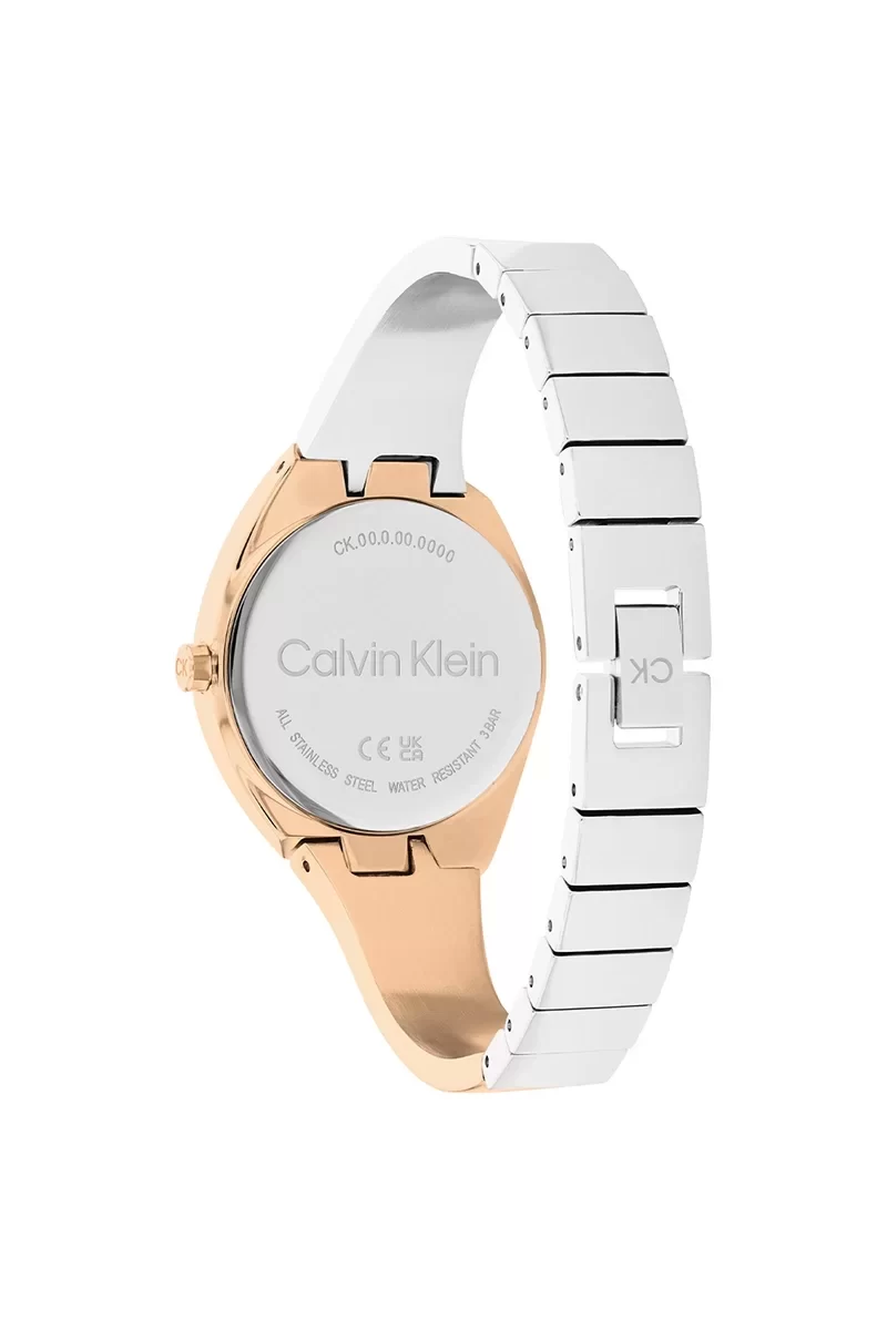 Calvin Klein Saat Kadin Metalik Gri Kol Saati CK25200237