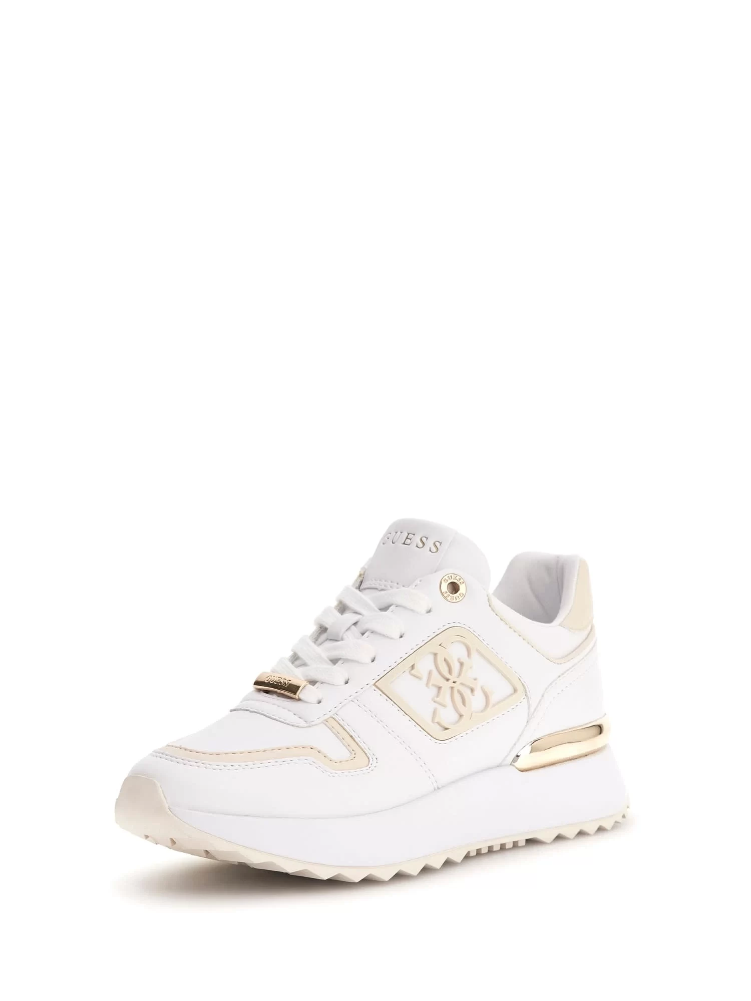 Guess Koyaa Kadın Ekru Sneaker FLJKOYELE12-WHICR