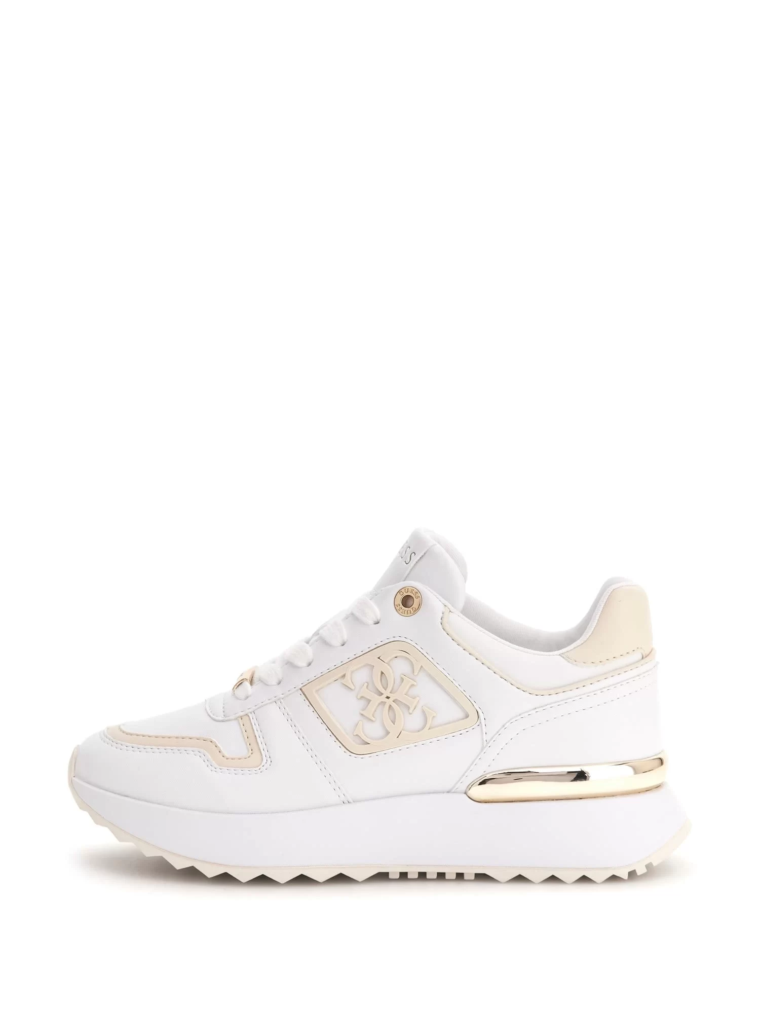 Guess Koyaa Kadın Ekru Sneaker FLJKOYELE12-WHICR