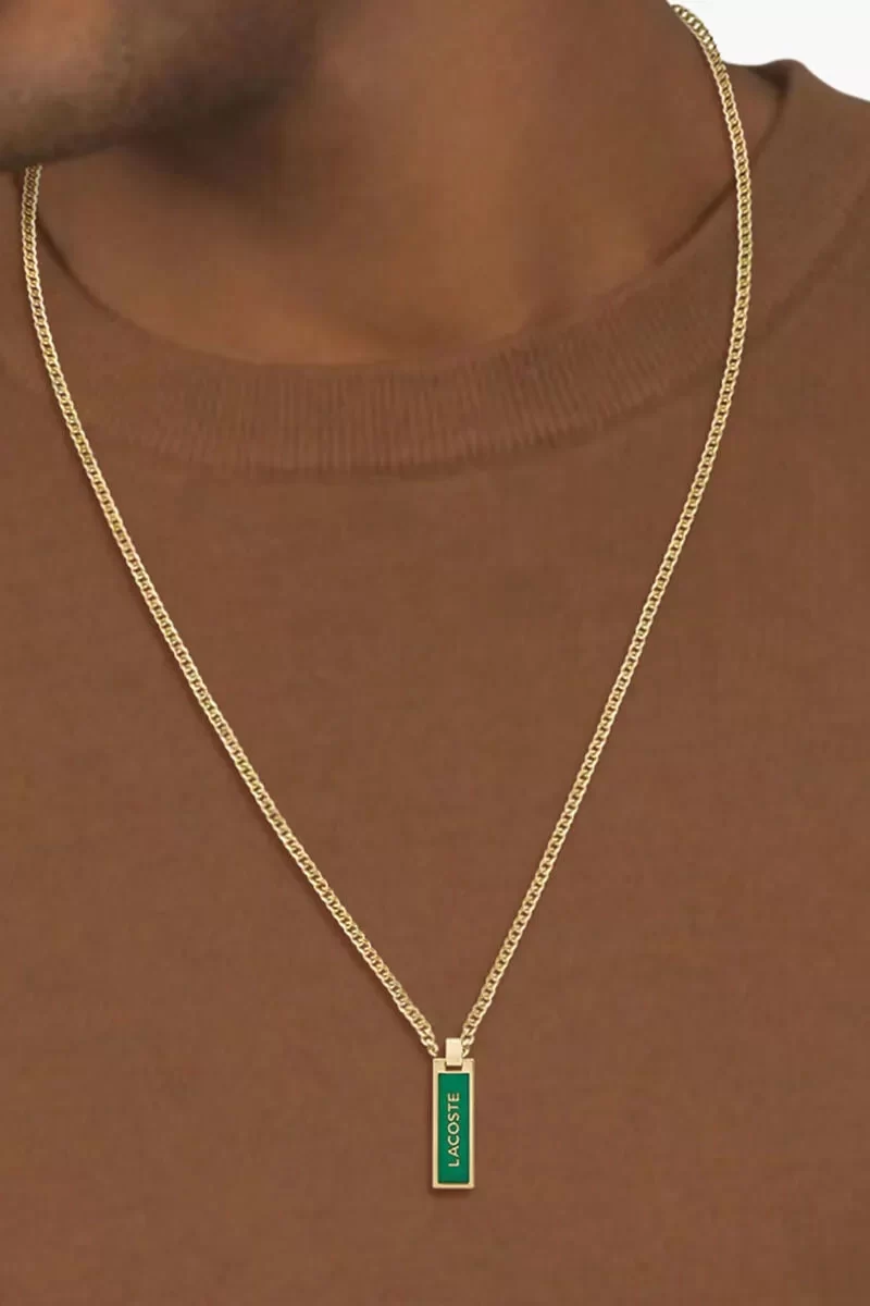 Lacoste Jewel Erkek Gold Kolye LACJ2040325