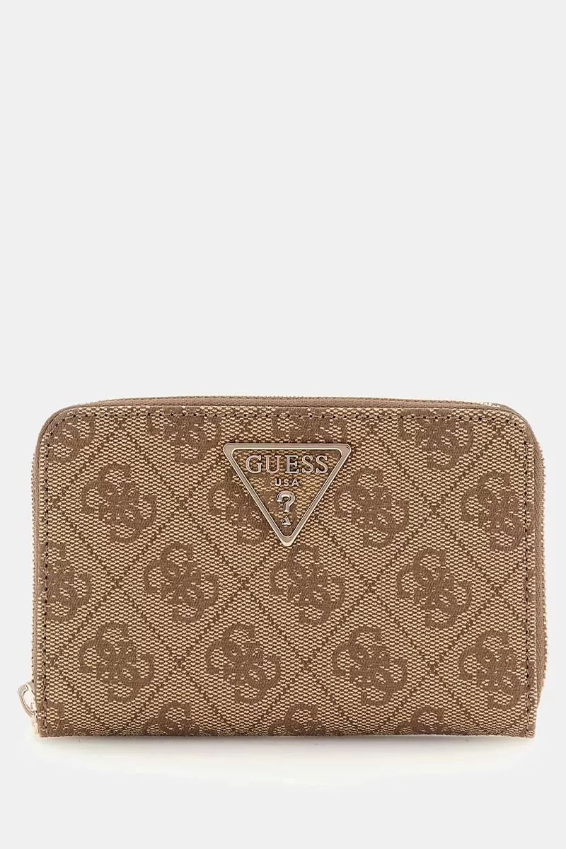 Guess Laurel Slg Medıum Zıp Around Kadın Kahverengi Cüzdan SWSG8500140-LTL