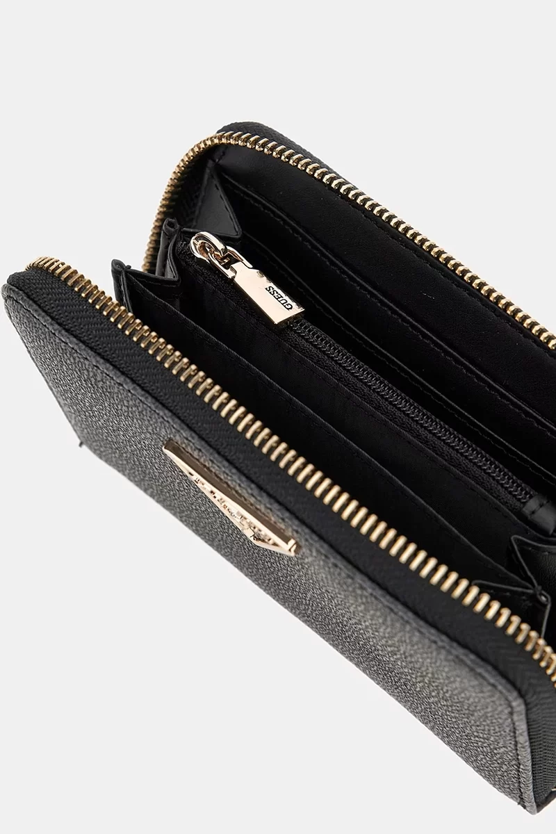 Guess Laurel Slg Medıum Zıp Around Kadın Antrasit Cüzdan SWSG8500140-CLO