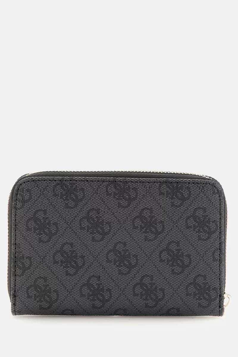 Guess Laurel Slg Medıum Zıp Around Kadın Antrasit Cüzdan SWSG8500140-CLO