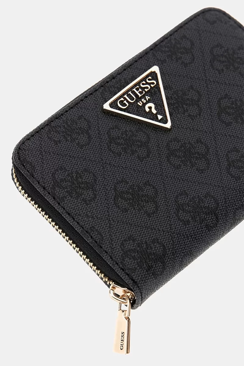 Guess Laurel Slg Medıum Zıp Around Kadın Antrasit Cüzdan SWSG8500140-CLO