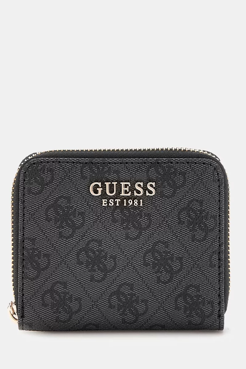 Guess Laurel Slg Small Zıp Around Kadın Antrasit Cüzdan SWSG8500137-CLO