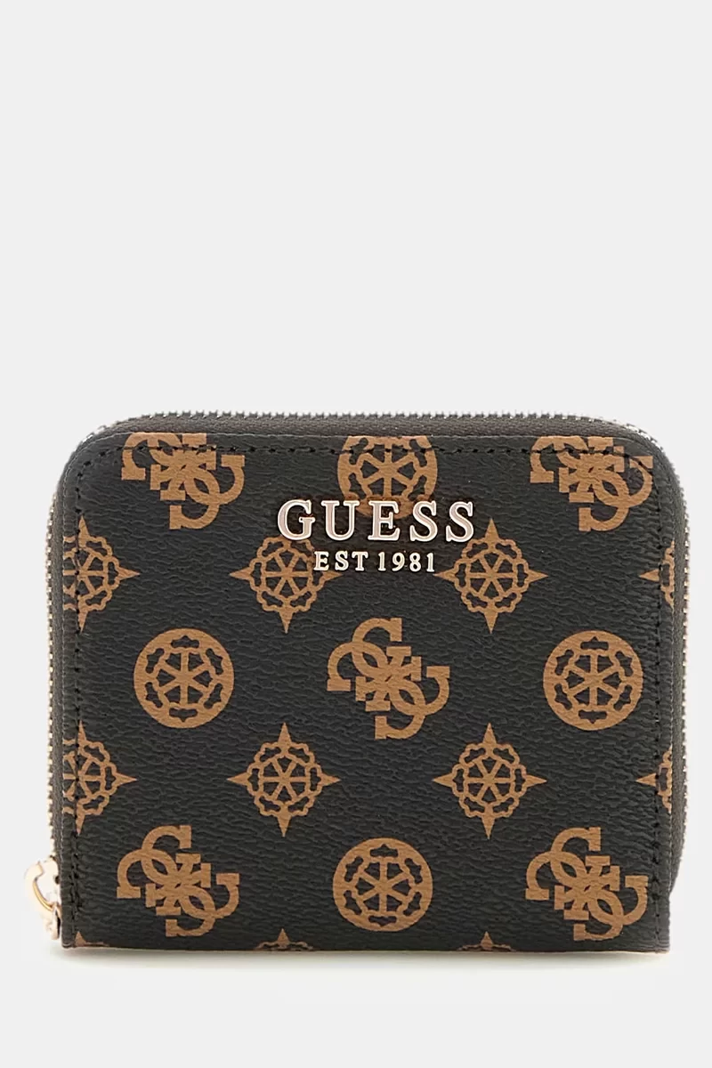 Guess Laurel Slg Small Zıp Around Kadın Kahverengi Cüzdan SWPG8500137-MLO