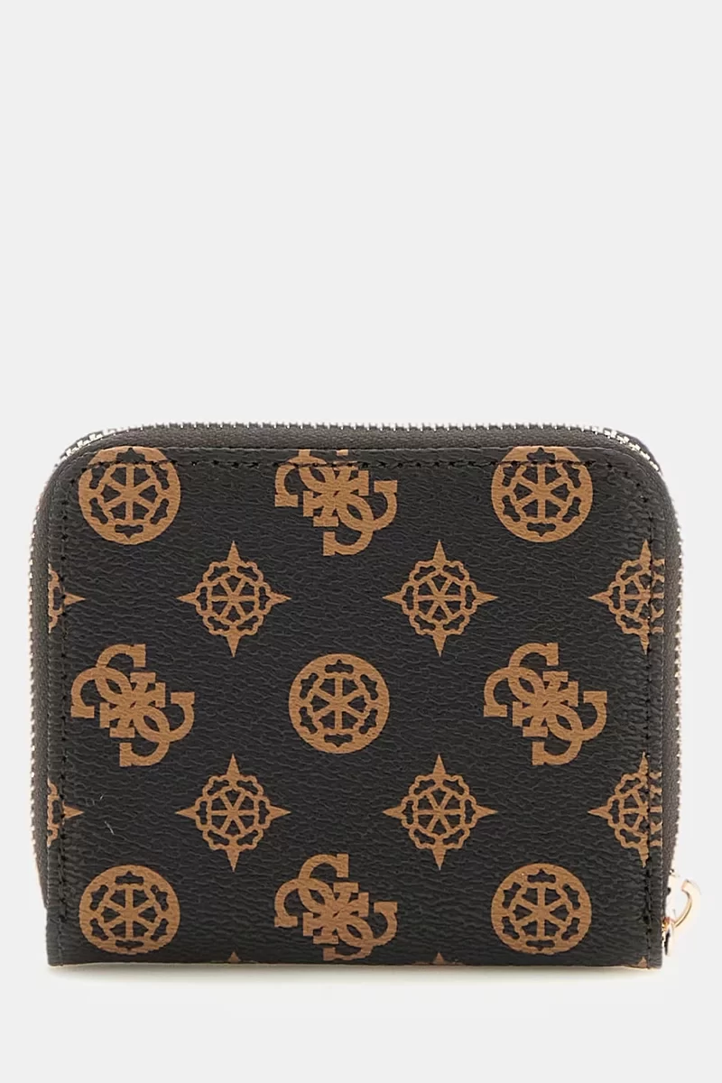 Guess Laurel Slg Small Zıp Around Kadın Kahverengi Cüzdan SWPG8500137-MLO