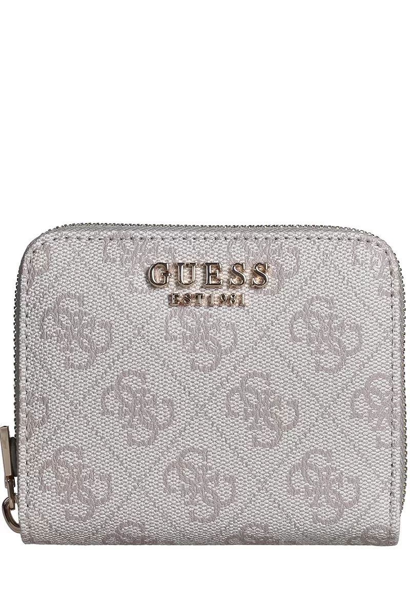 Guess Laurel Slg Small Zıp Around Kadın Krem Cüzdan SWSD8500137-DVL