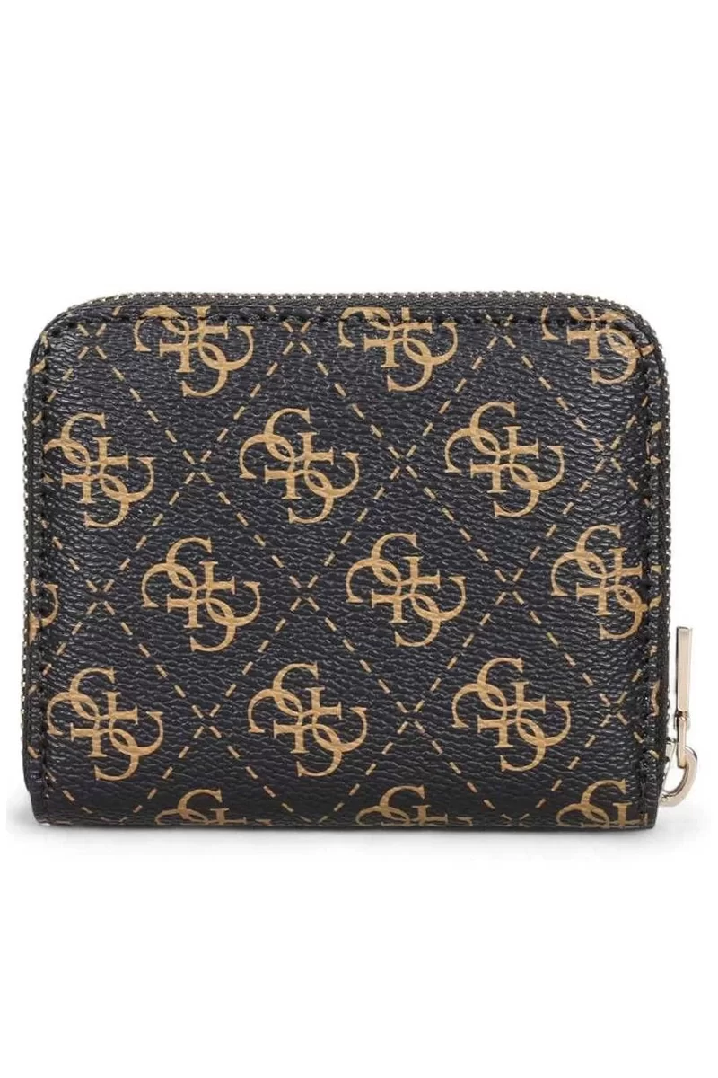 Guess Laurel Slg Small Zıp Around Kadın Kahverengi Cüzdan SWQE8500137-BNL